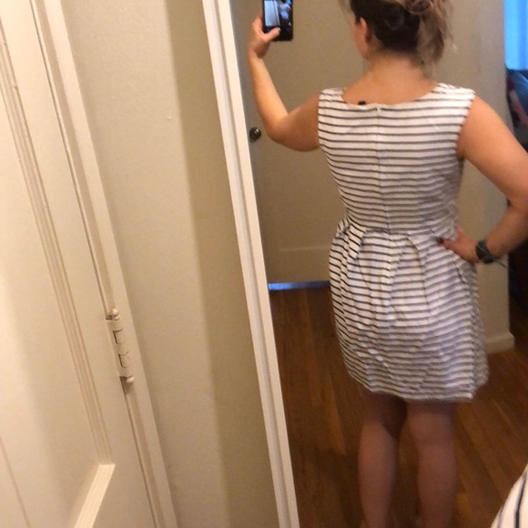 Black and white stripped dress. - Picture 4 of 4